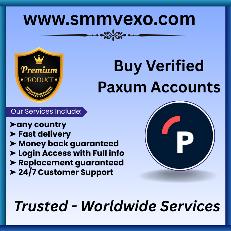 Buy Verified Paxum Accounts